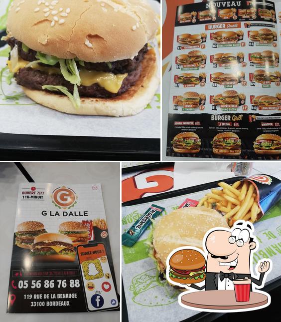 Les hamburgers de G La Dalle will satisferont une grande variété de goûts