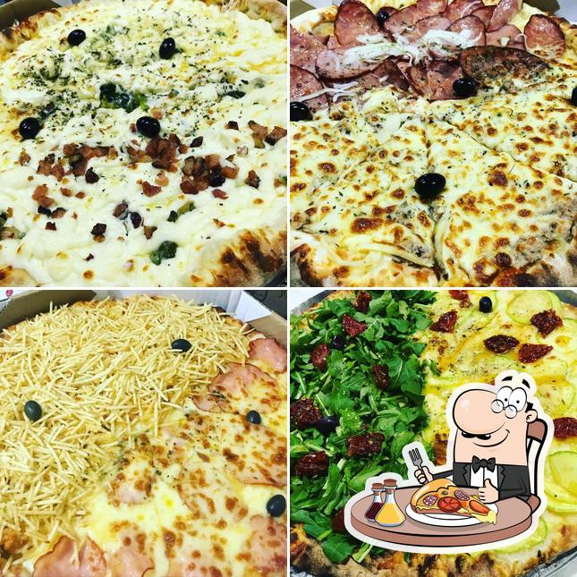 Escolha diversos tipos de pizza