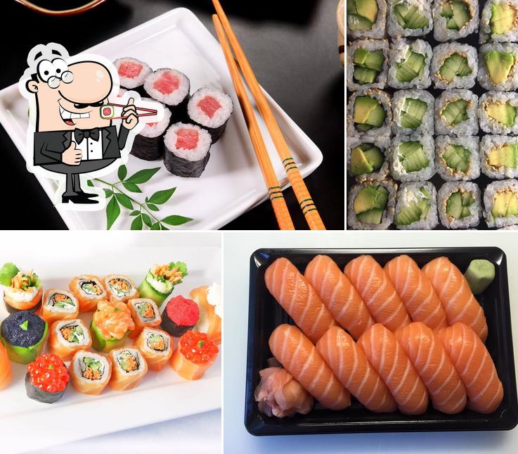 Choisissez de nombreuses options de sushi