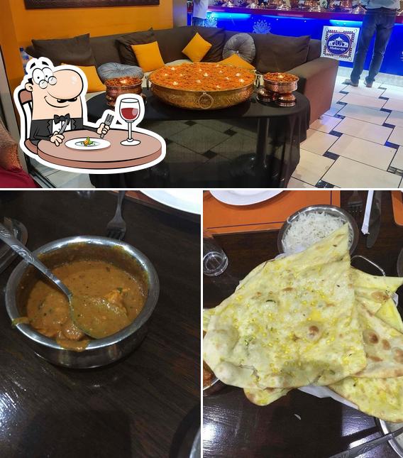 Еда в "Maharaja Indian Restaurant"