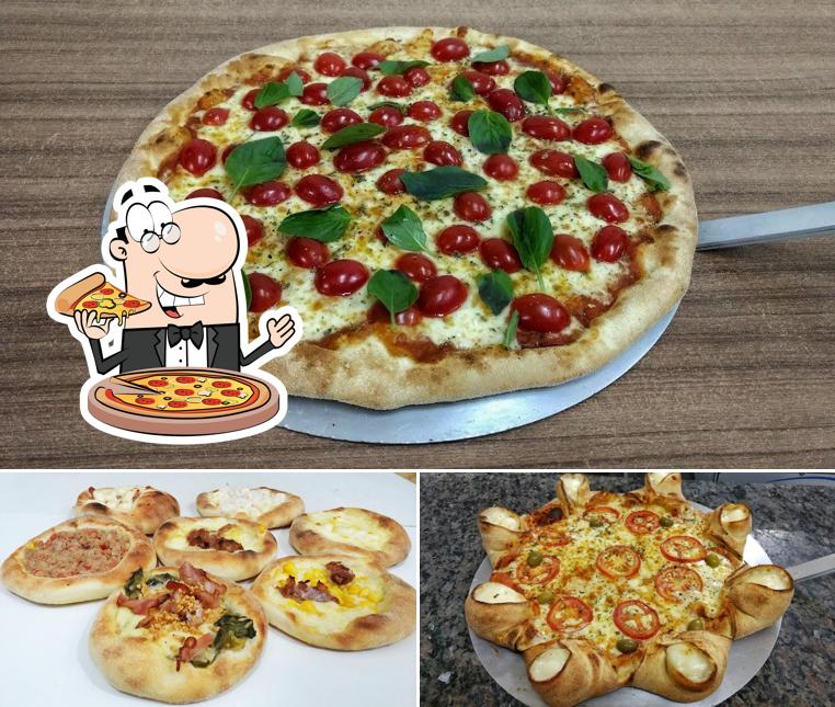 Experimente diversos tipos de pizza