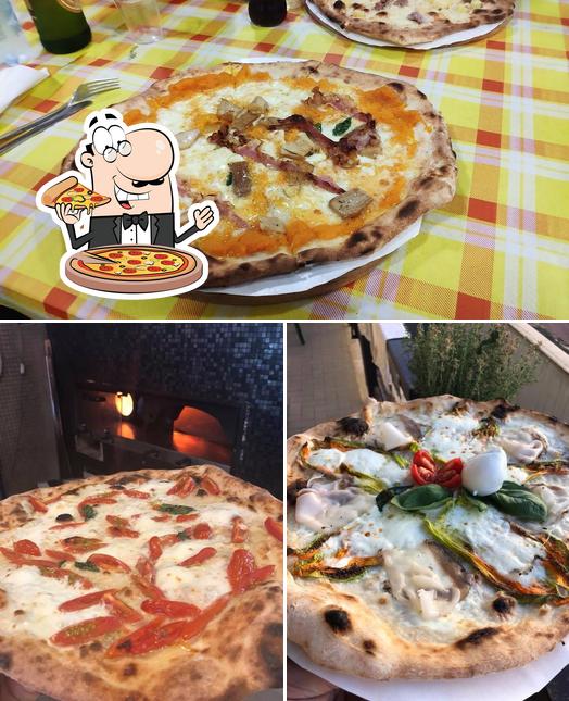 Ordina tra le molte varianti di pizza