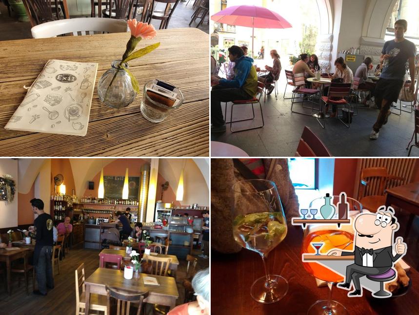 Dai un'occhiata agli interni di Exil Lounge Cafe