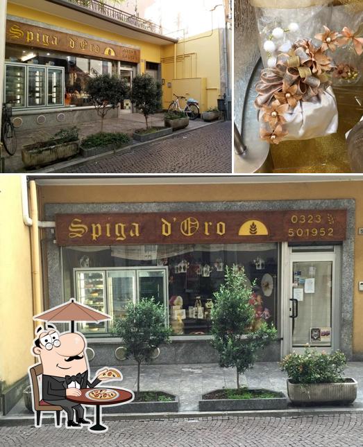 La esterno e interni del ristorante