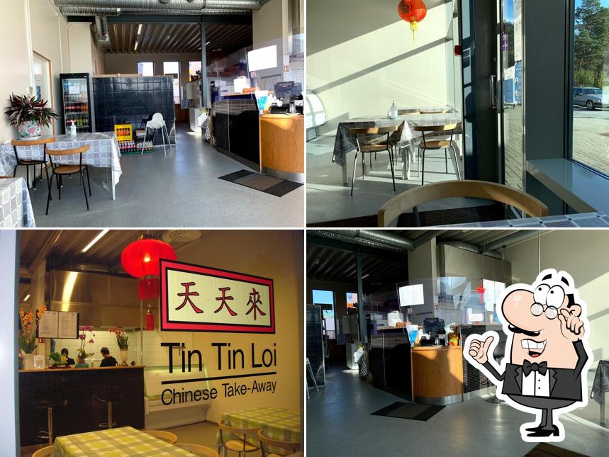 El interior de Tin Tin Loi Chinese Take-Away