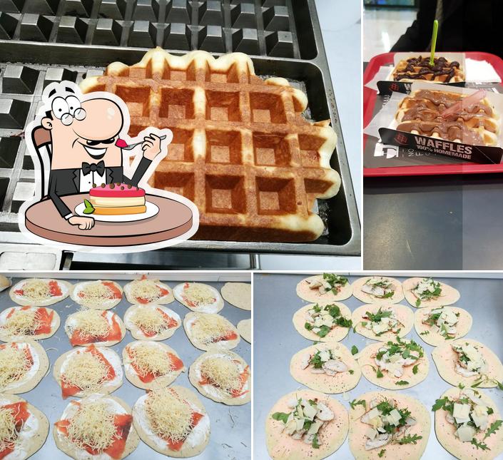 Waffle Factory propose une variété de desserts