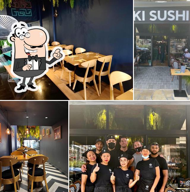 L'intérieur de NKI SUSHI Antibes