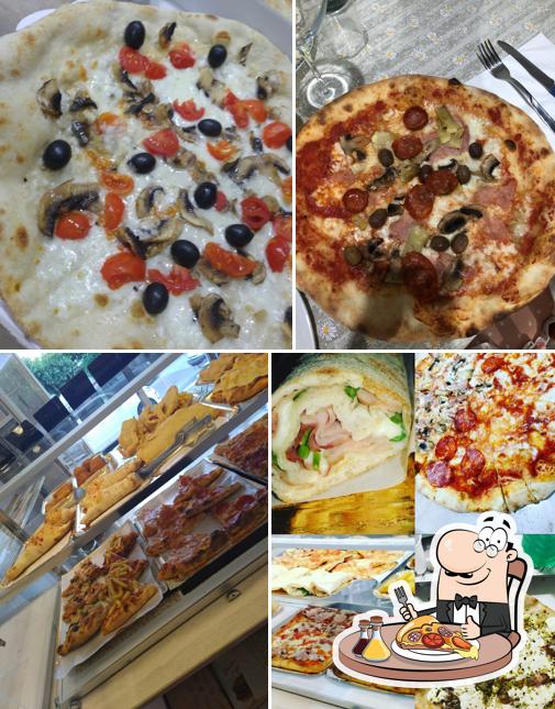 A Pizzeria Arcigusto di Arcangelo Corrente, puoi ordinare una bella pizza