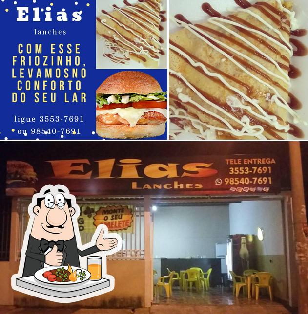 Platos en Elias Lanches