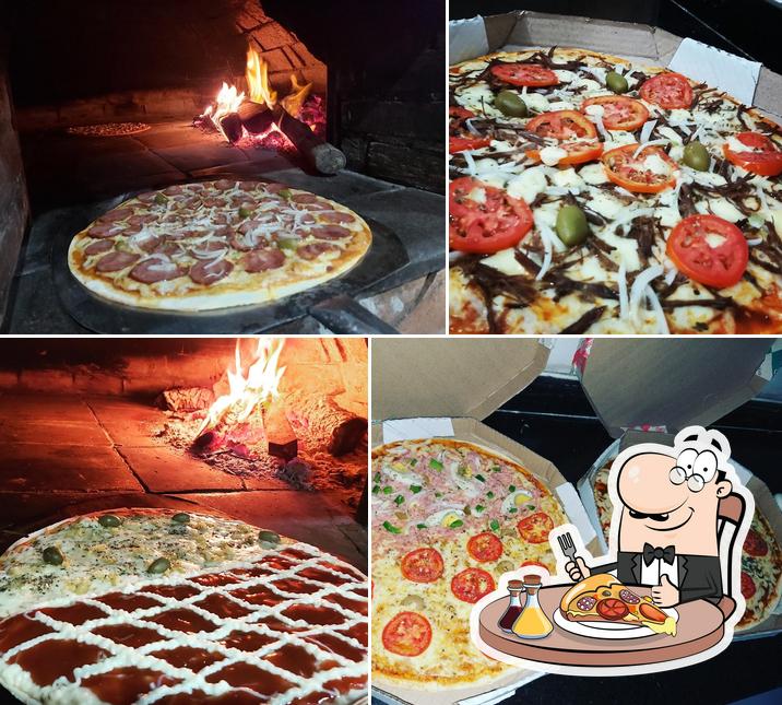 No O Fornão Pizzaria, você pode provar pizza