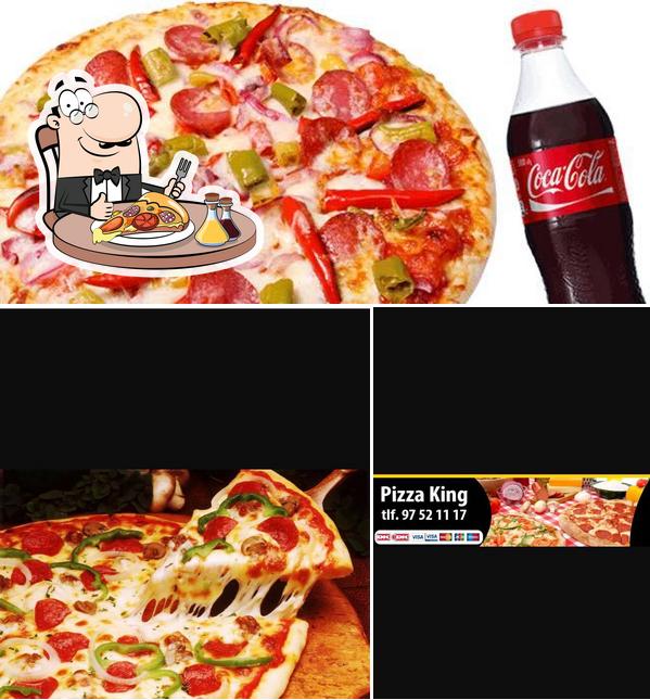 Elige una pizza en Pizza King - Skive