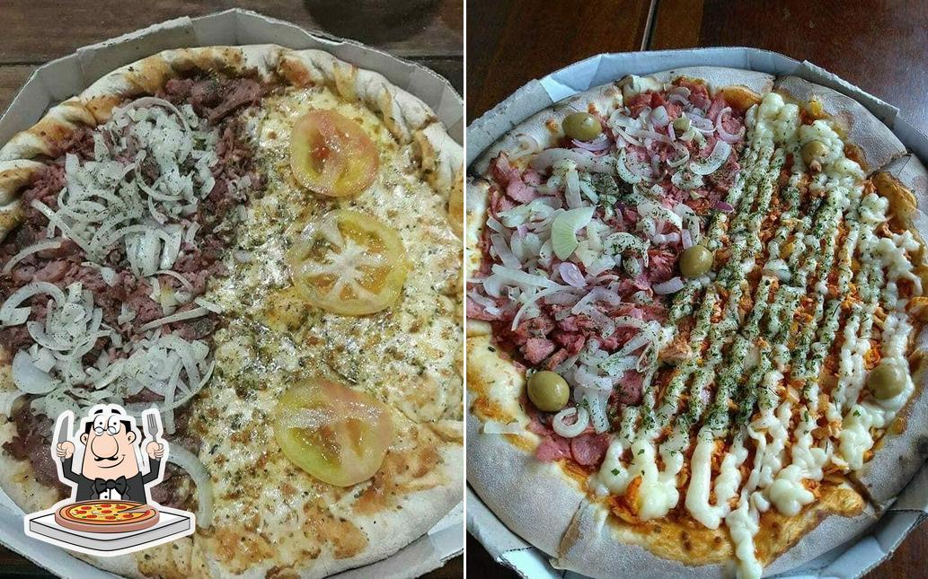 Consiga diversos variedades de pizza