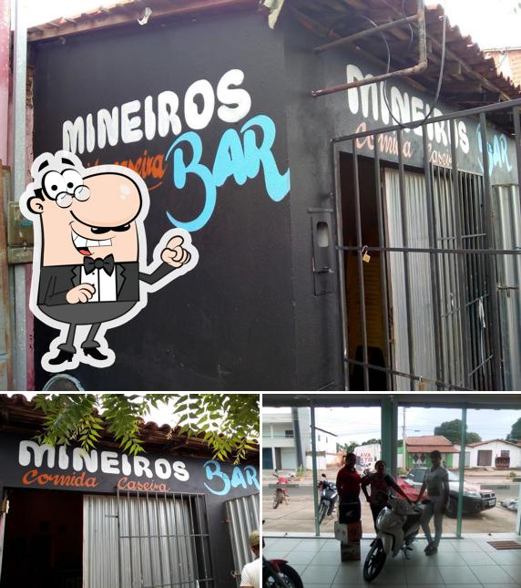 O exterior do Bar e Lanchonete Encontro dos Amigos