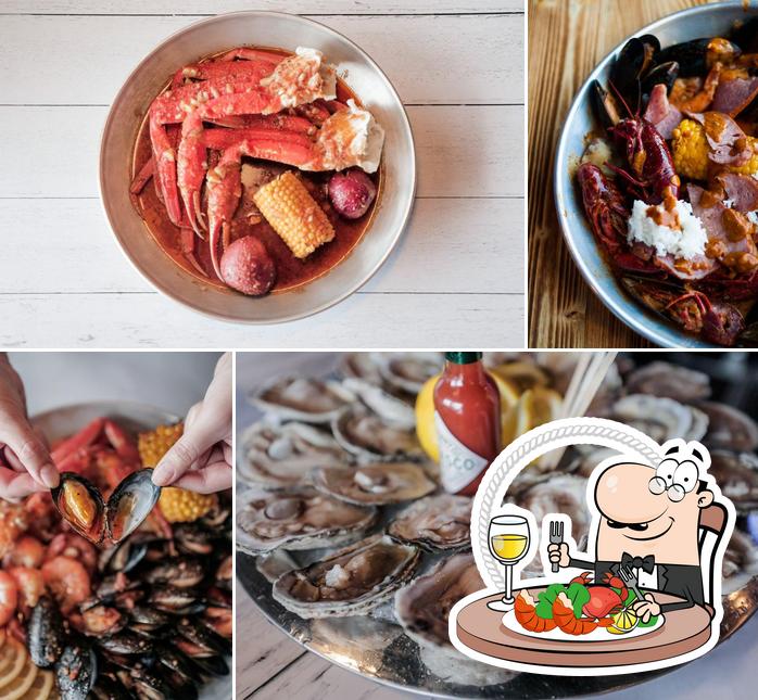 Hook & Reel Cajun Seafood and Bar in Catonsville Restaurant menu and