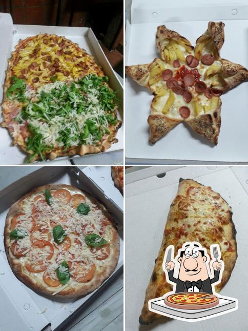 A Pizzeria Fulmine Di Castellano Michele, puoi goderti una bella pizza