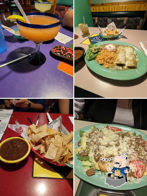 Food at Que Mas Mexican Cafe