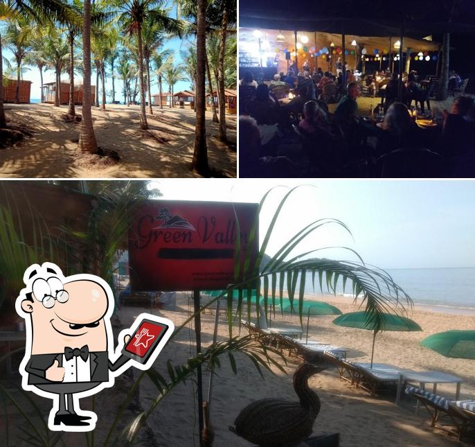 Enjoy the view at the outside area of Green Valley Restaurant