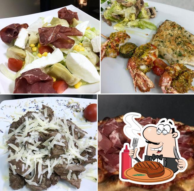 Gioia serve pasti a base di carne