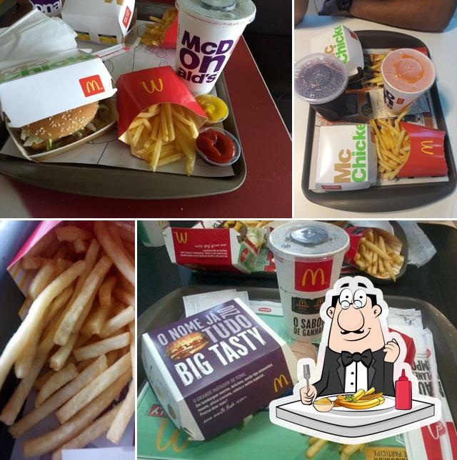 Experimente fritas no McDonald's