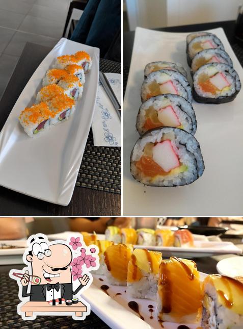 Ordina le varie opzioni di sushi