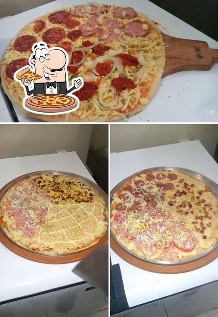 Escolha pizza no Multhi Pizzas