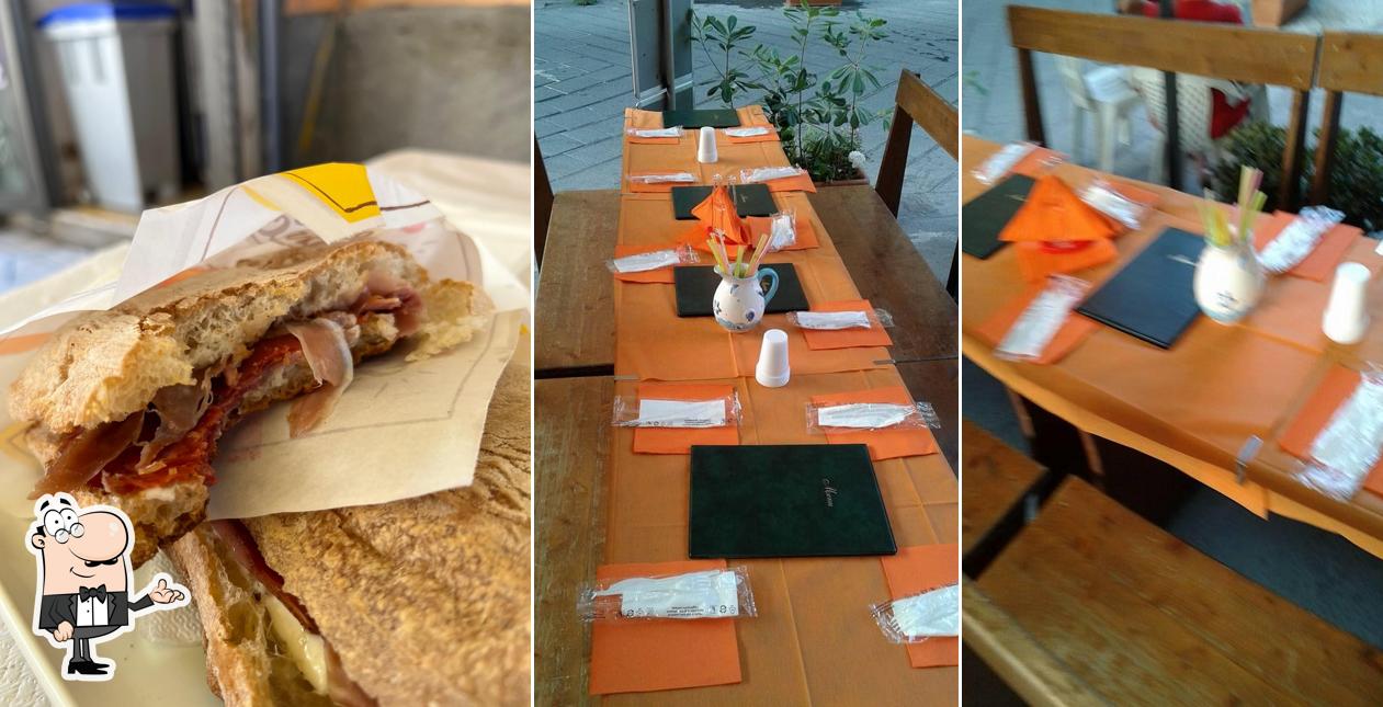 Gli interni di Paninoteca Da Enzo