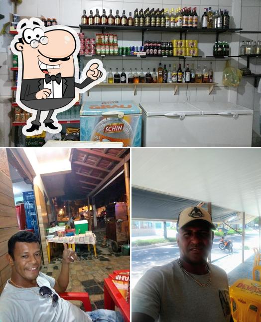 O interior do Bar do Cabeção