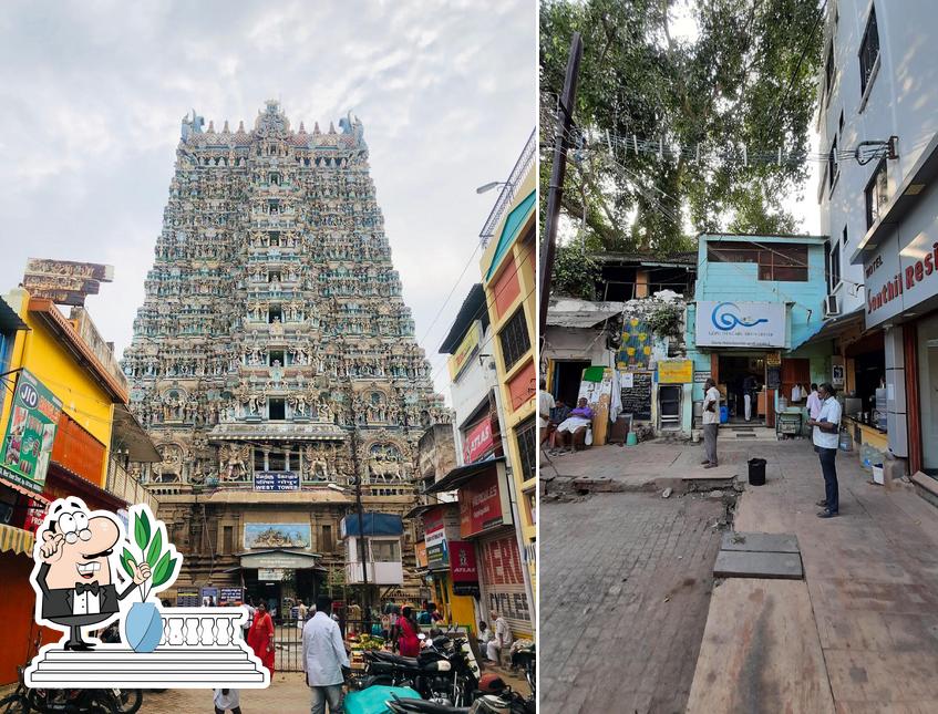 The exterior of Gopu Iyengar