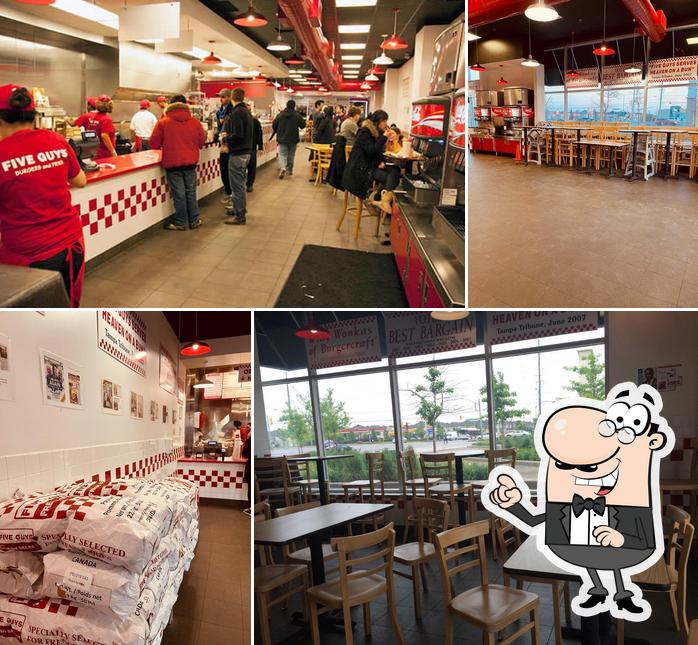 Five Guys, 3582 Major MacKenzie Dr W in Vaughan Restaurant menu and reviews