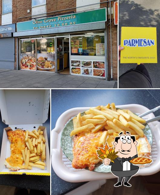 Olive Grove Pizzeria in StocktononTees Restaurant menu and reviews