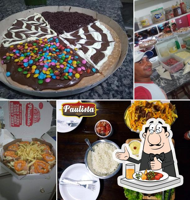 Comida em Pizzaria Paulista