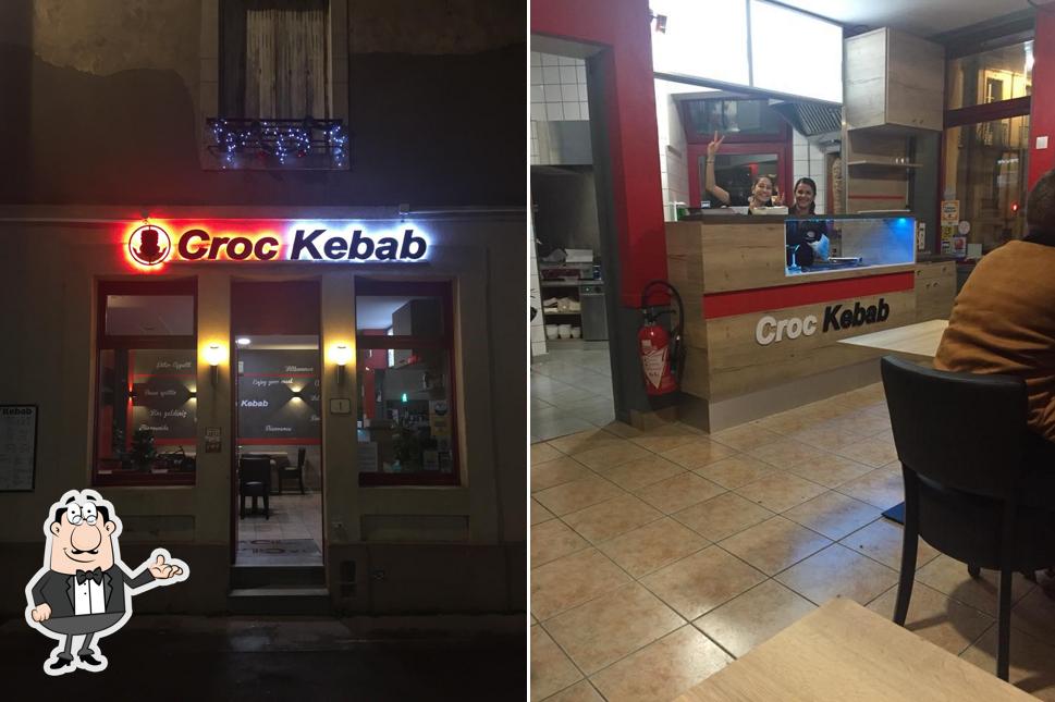 L'intérieur de Croc Kebab