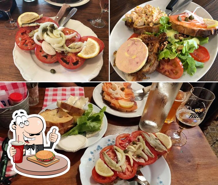 Prenez un hamburger à L'Épicerie de Ginette - Bistrot à Tartines - Avignon