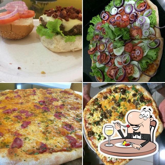 Comida em McKenna's Pizza E Burgers