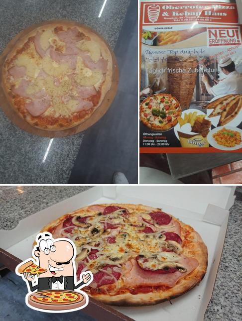 Tómate una pizza en Oberroter Pizza & Kebap Haus (Döner)