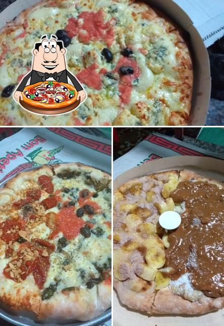 No Pizzaria Don Edgar, você pode pedir pizza