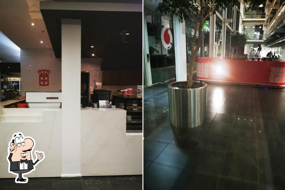 L'intérieur de vida e caffè Vodaworld Midrand