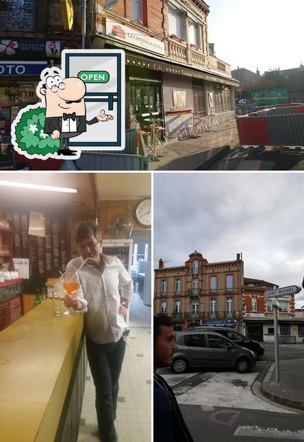 L'extérieur de La Cantine du Busca