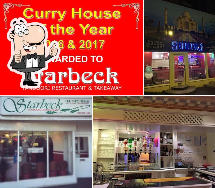 Here's an image of Starbeck Tandoori