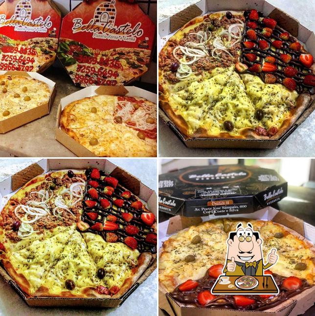 Order various types of pizza