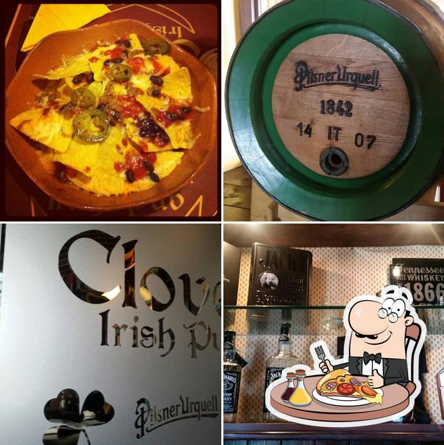 Prova una pizza a Clover Irish Pub