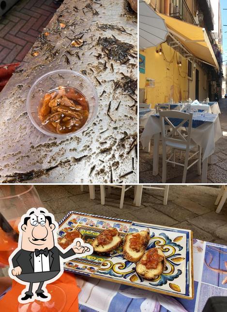 Gli interni di Osteria La Paranza Sicily Fish&Meet