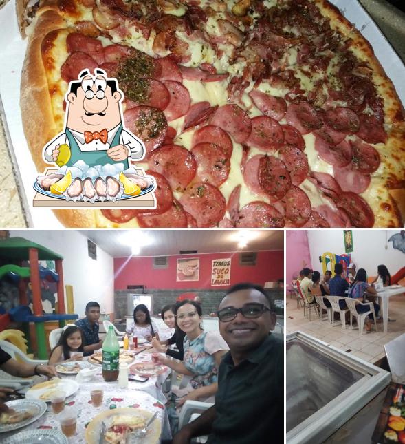 Ostras em Pizzaria Delícia