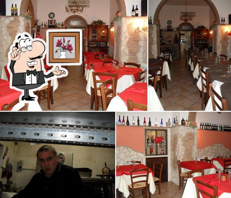 Gli interni di Ristorante