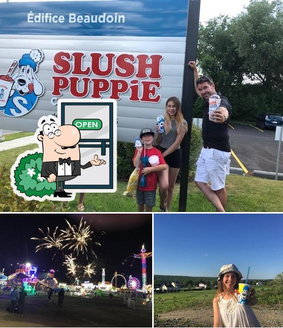 L'extérieur de Slush Puppie