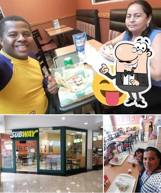 Veja imagens do interior do Subway