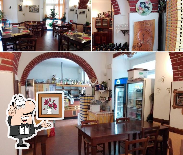 La foto della interni e esterno di Trattoria Vecchia Stazione