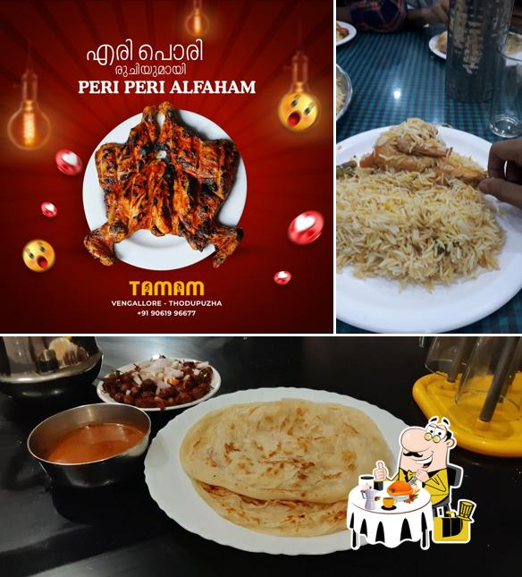 Food at Hotel Tamam