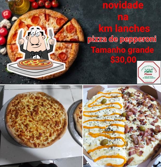 Experimente diversos tipos de pizza