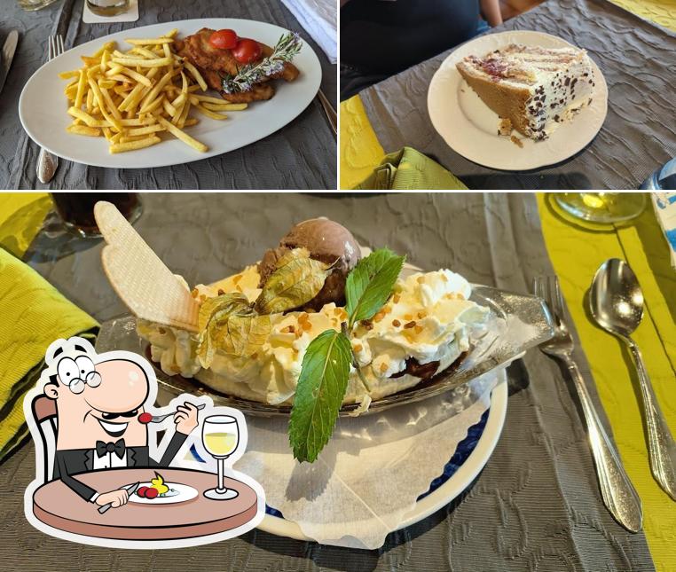 Plats à Restaurant Café Elke